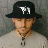 Texas Word Mashup Longhorn Bucket Hat thumb 2