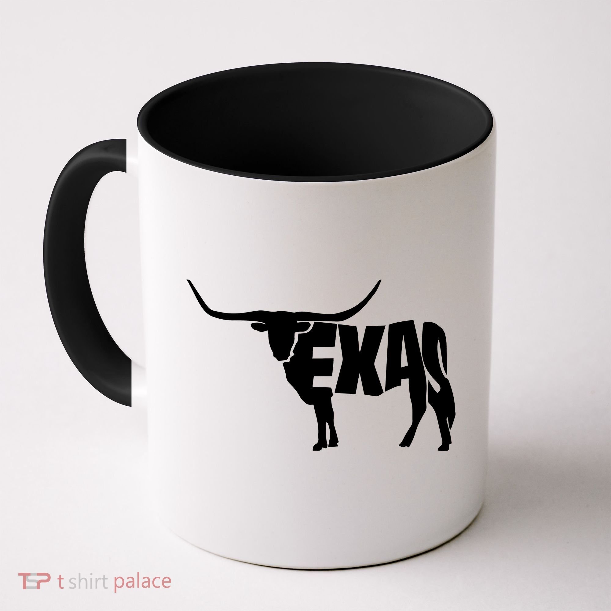 Texas Word Mashup Longhorn Coffee Mug