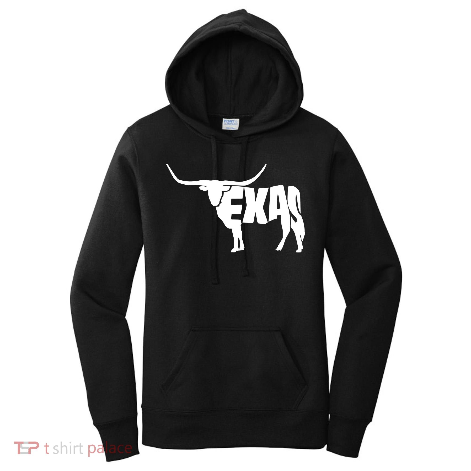 Texas Word Mashup Longhorn Women's Hoodie