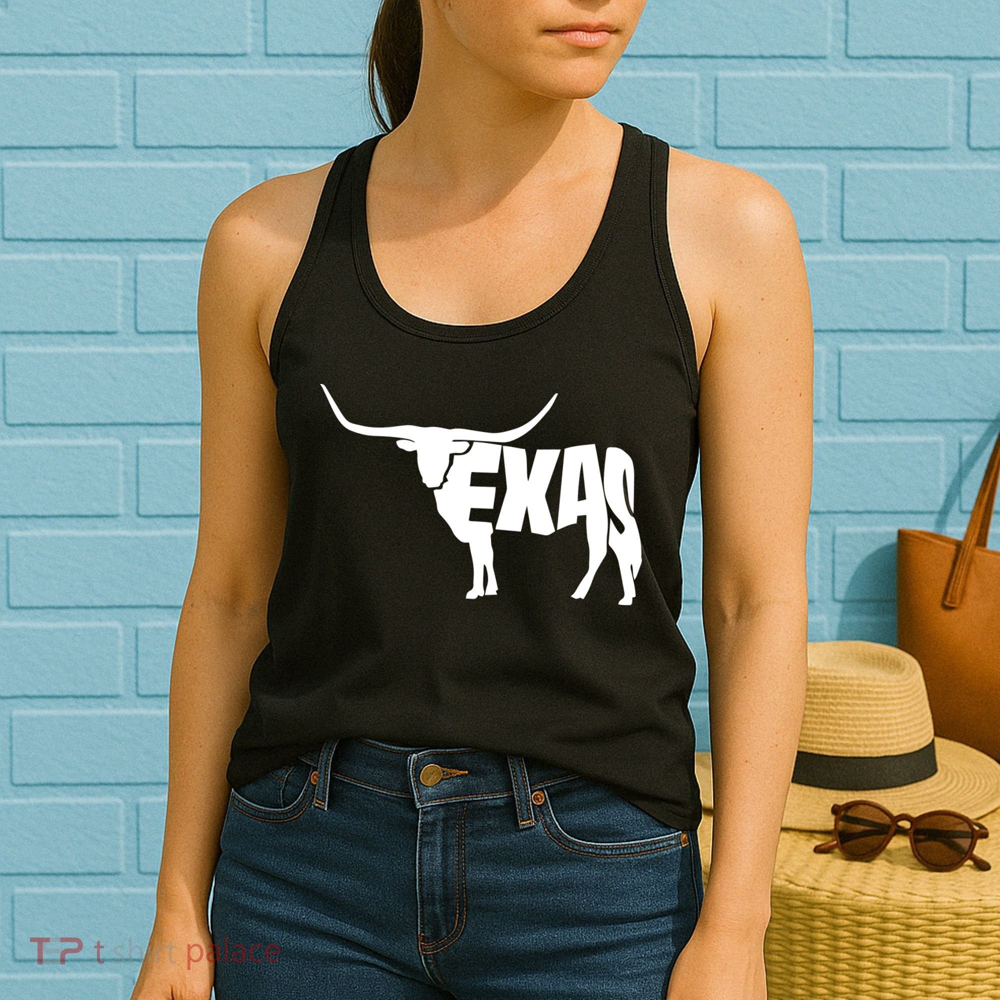 Texas Word Mashup Longhorn Women's Tank Top