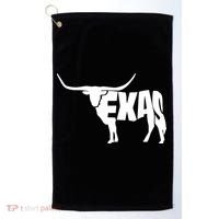 Texas Word Mashup Longhorn Golf Towel thumb 0