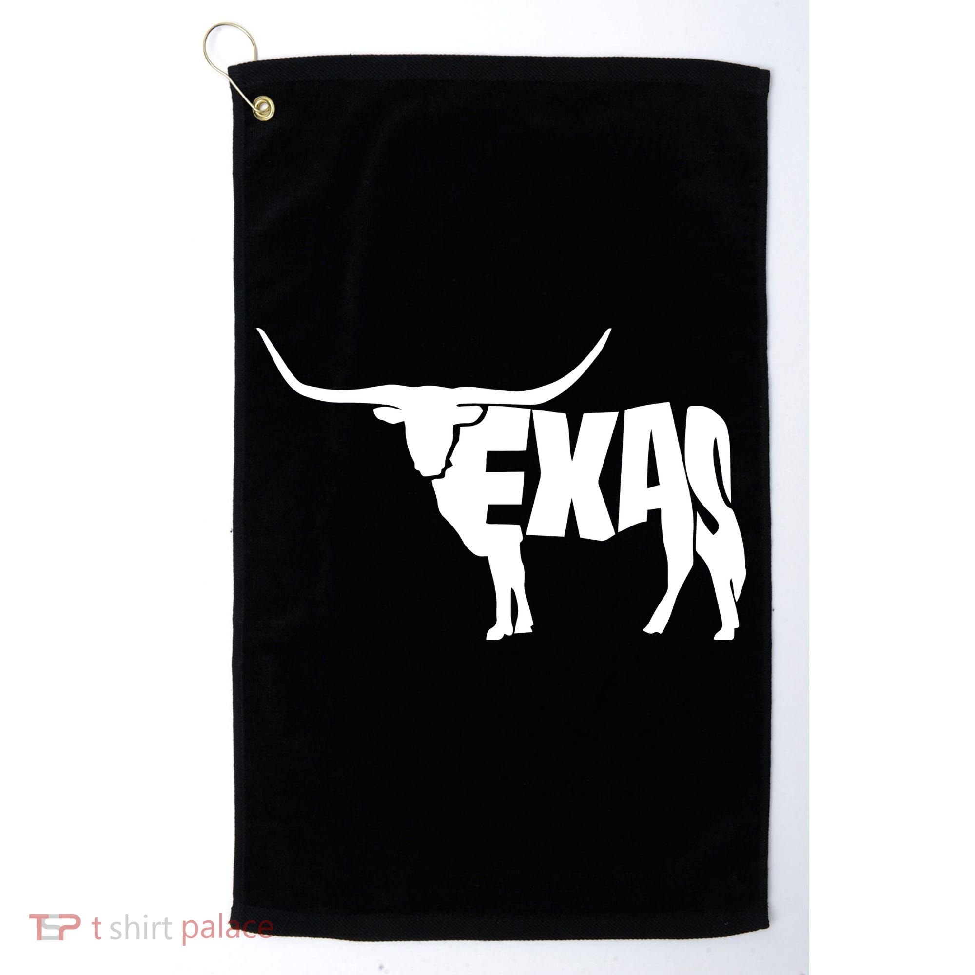 Texas Word Mashup Longhorn Golf Towel
