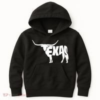 Texas Word Mashup Longhorn Kids Hoodie thumb 0