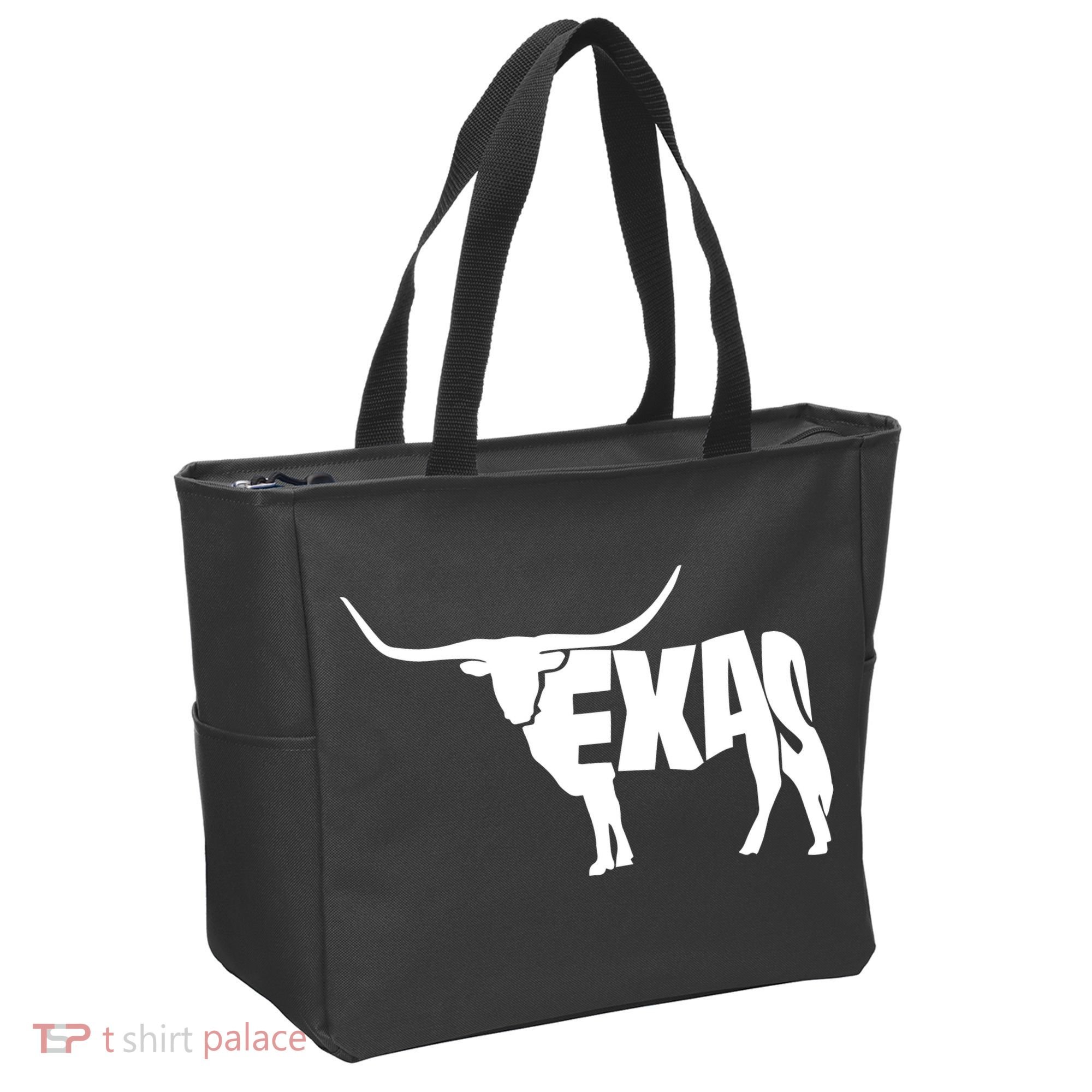Texas Word Mashup Longhorn Tote Bag
