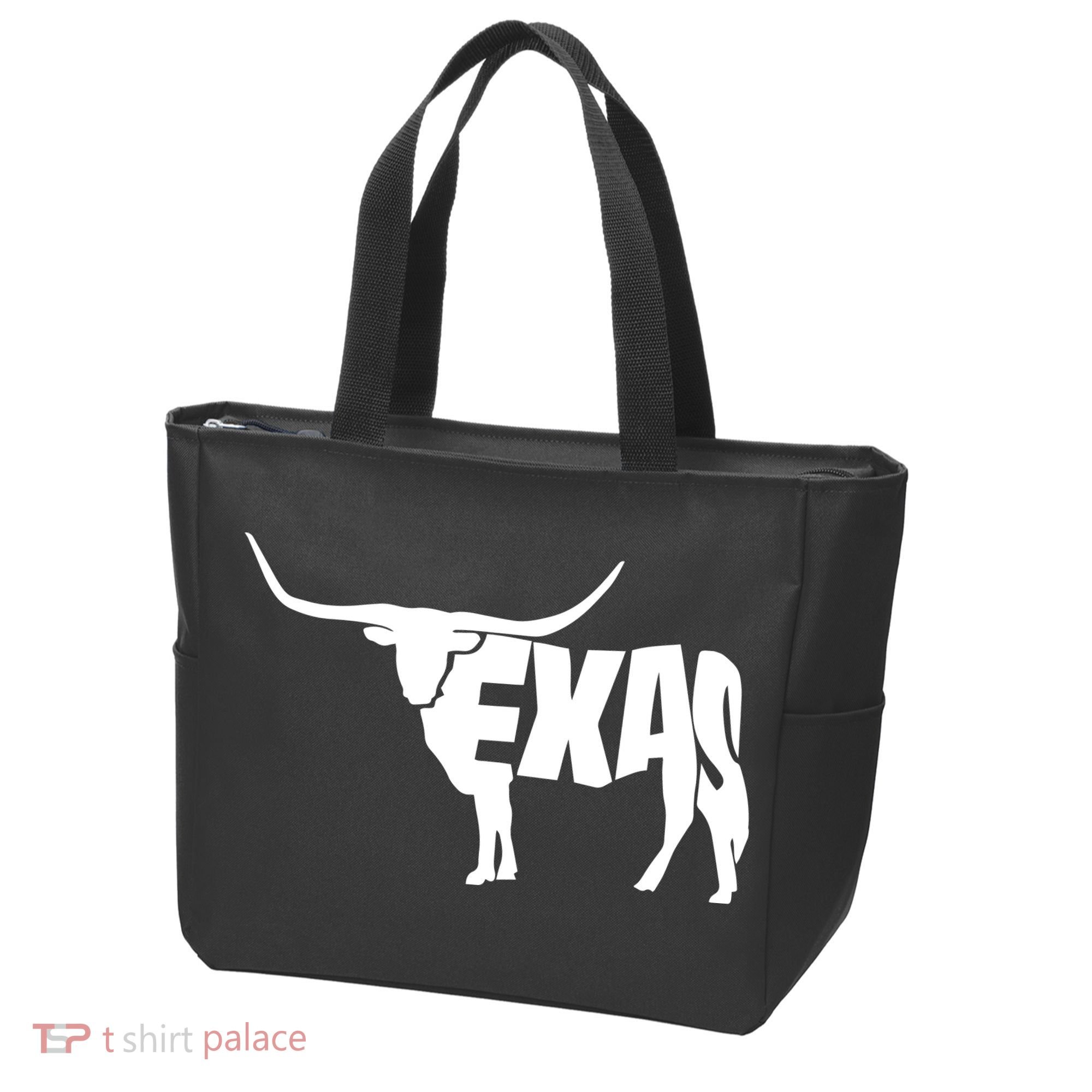 Texas Word Mashup Longhorn Tote Bag