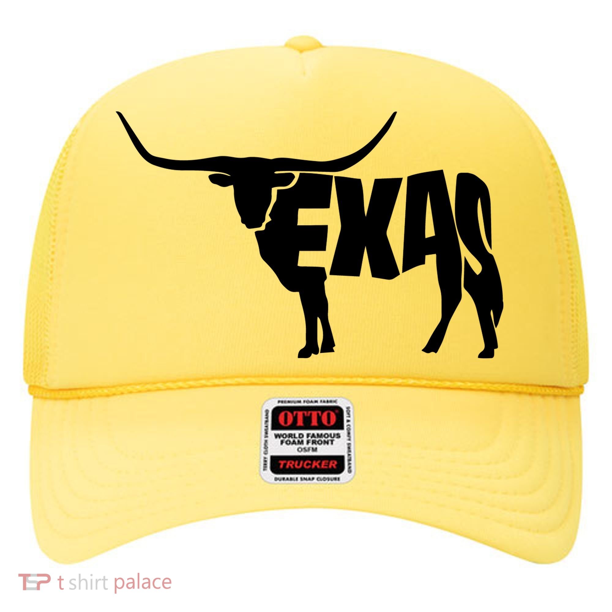 Texas Word Mashup Longhorn Hat