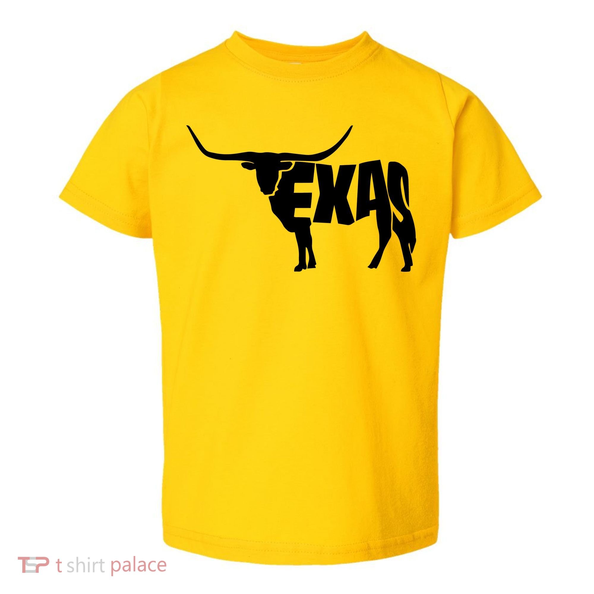 Texas Word Mashup Longhorn Toddler T-Shirt