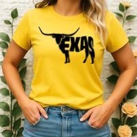 Texas Word Mashup Longhorn Women's T-Shirt thumb 2