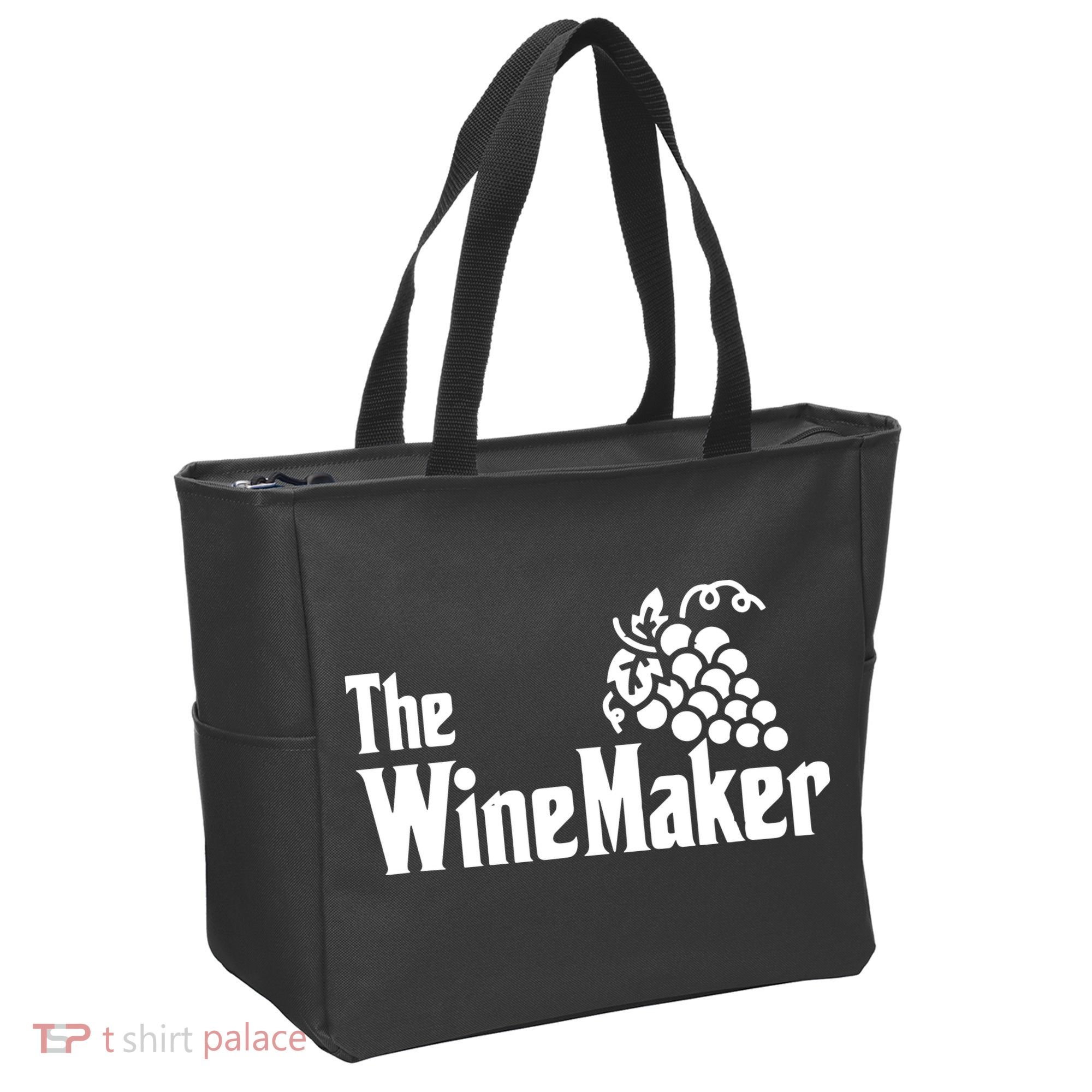 The Wine Maker Vinyard Winery Wine Making Grapes Winemaker Tote Bag