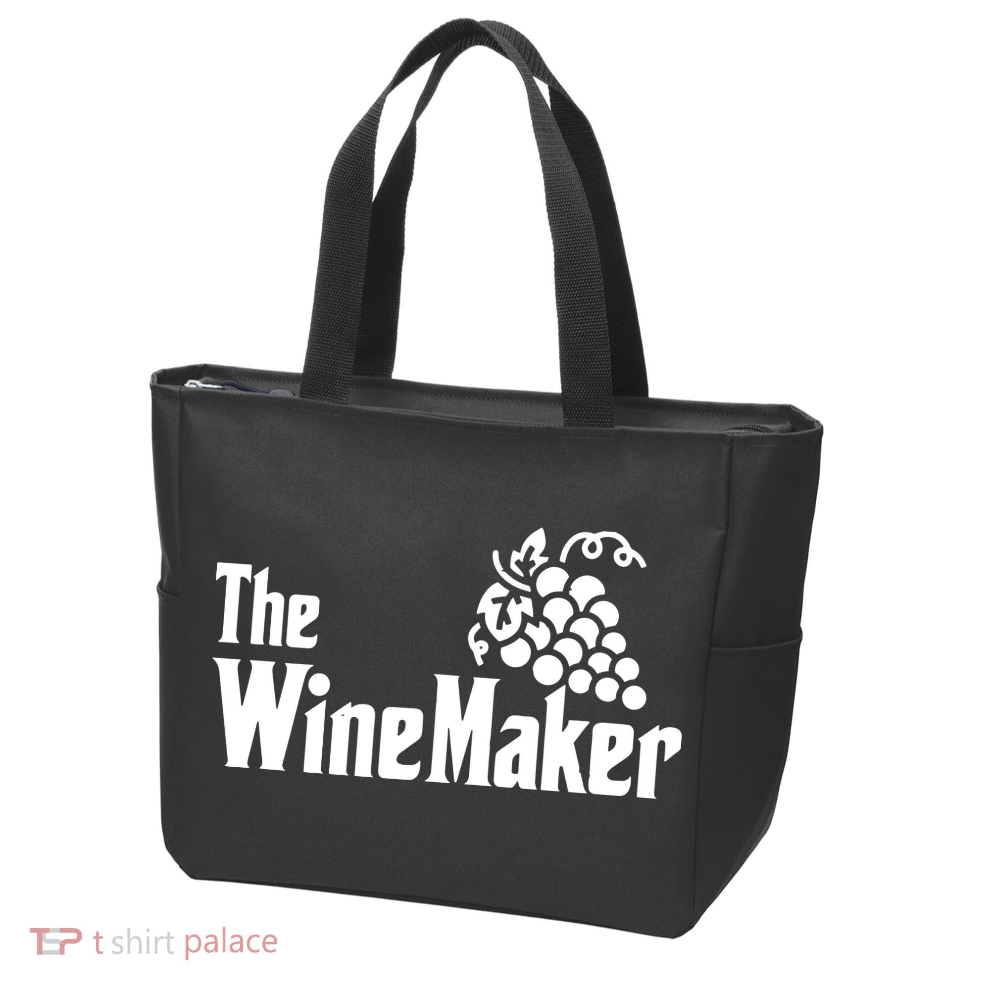 The Wine Maker Vinyard Winery Wine Making Grapes Winemaker Tote Bag