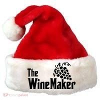 The Wine Maker Vinyard Winery Wine Making Grapes Winemaker Santa Hat thumb 0
