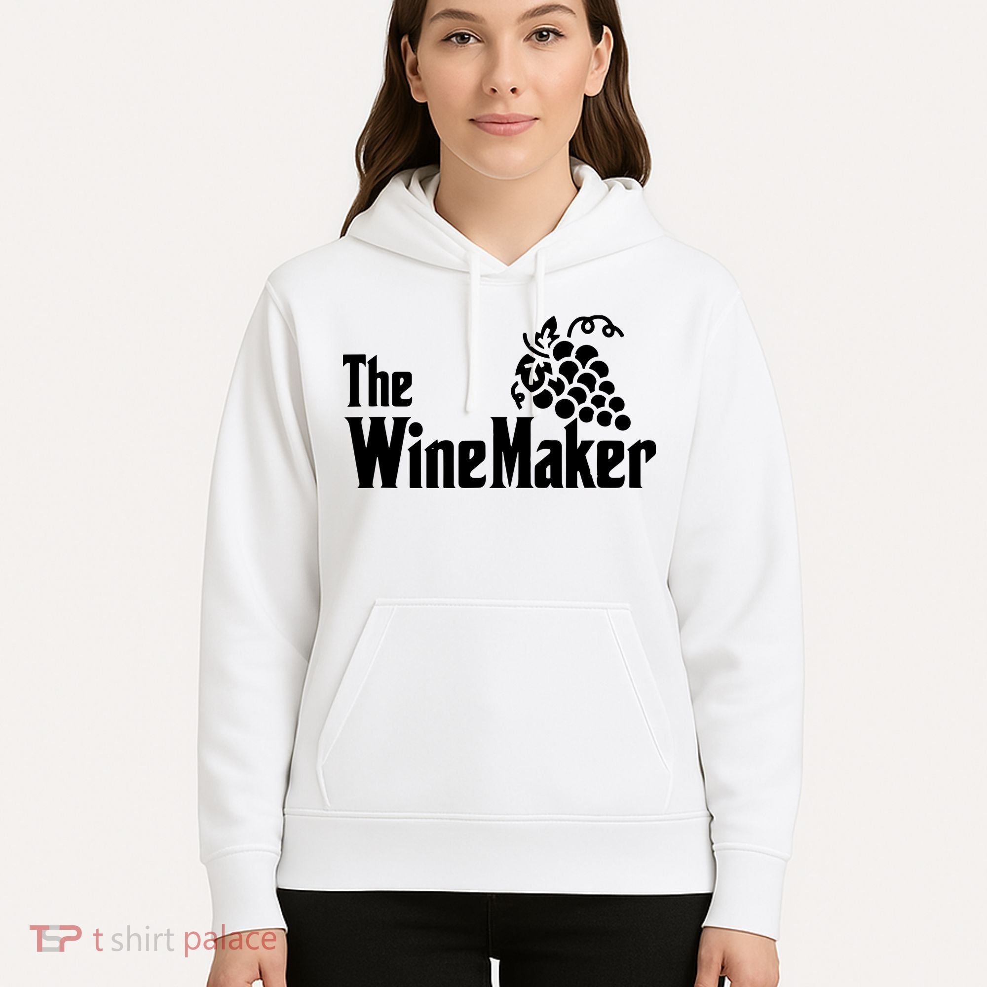 The Wine Maker Vinyard Winery Wine Making Grapes Winemaker Hoodie