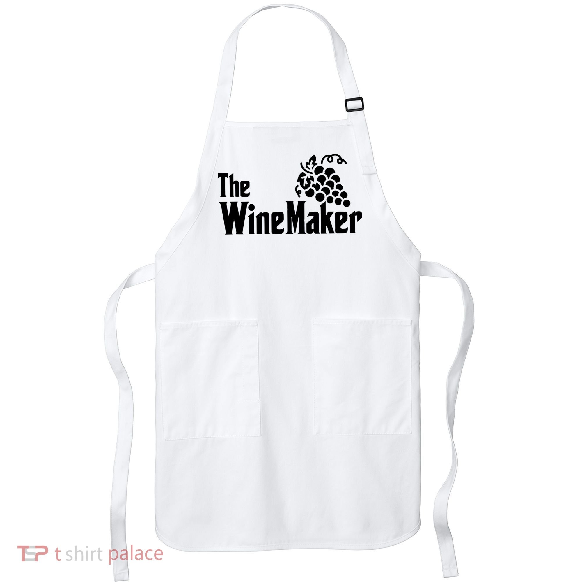 The Wine Maker Vinyard Winery Wine Making Grapes Winemaker Apron