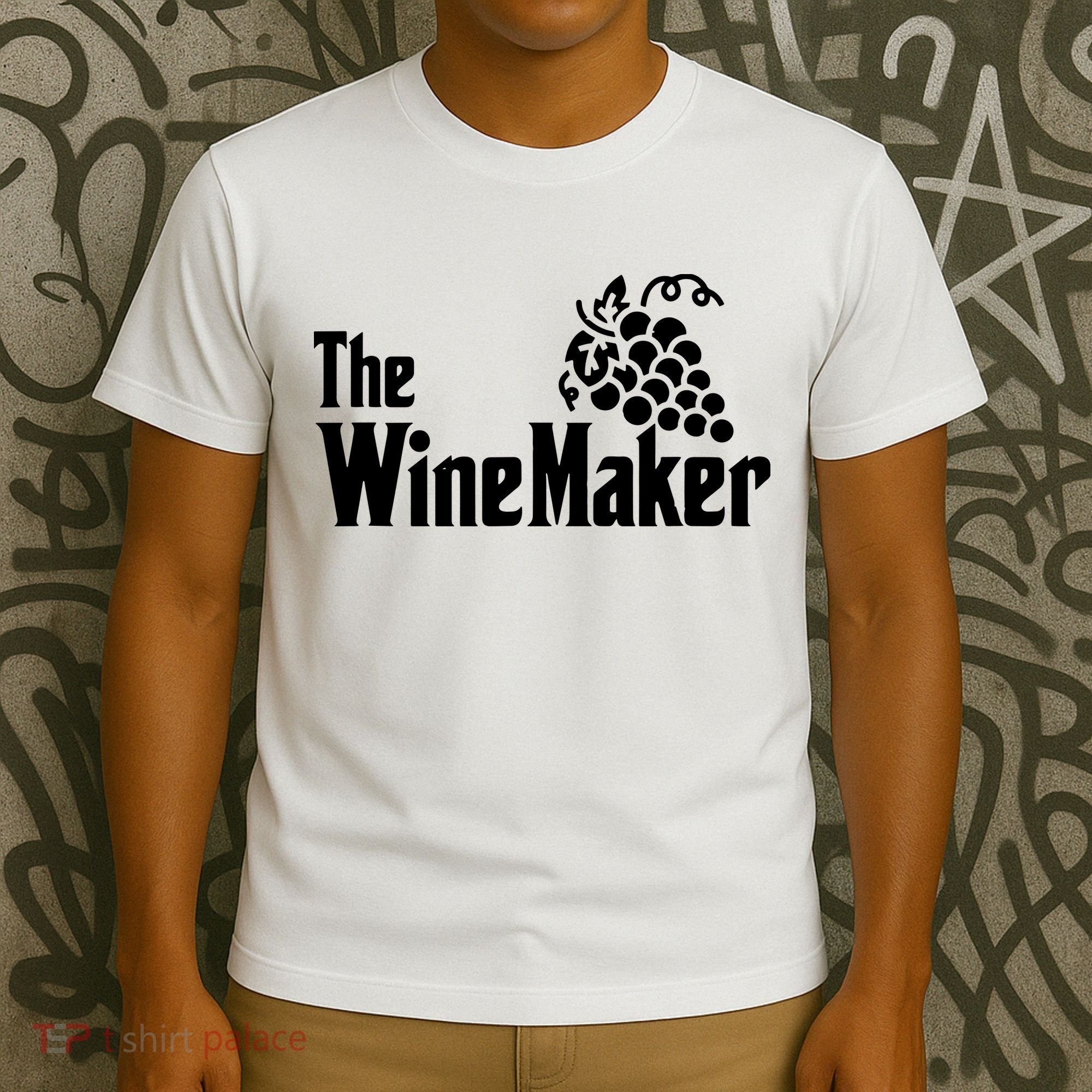 The Wine Maker Vinyard Winery Wine Making Grapes Winemaker T-Shirt