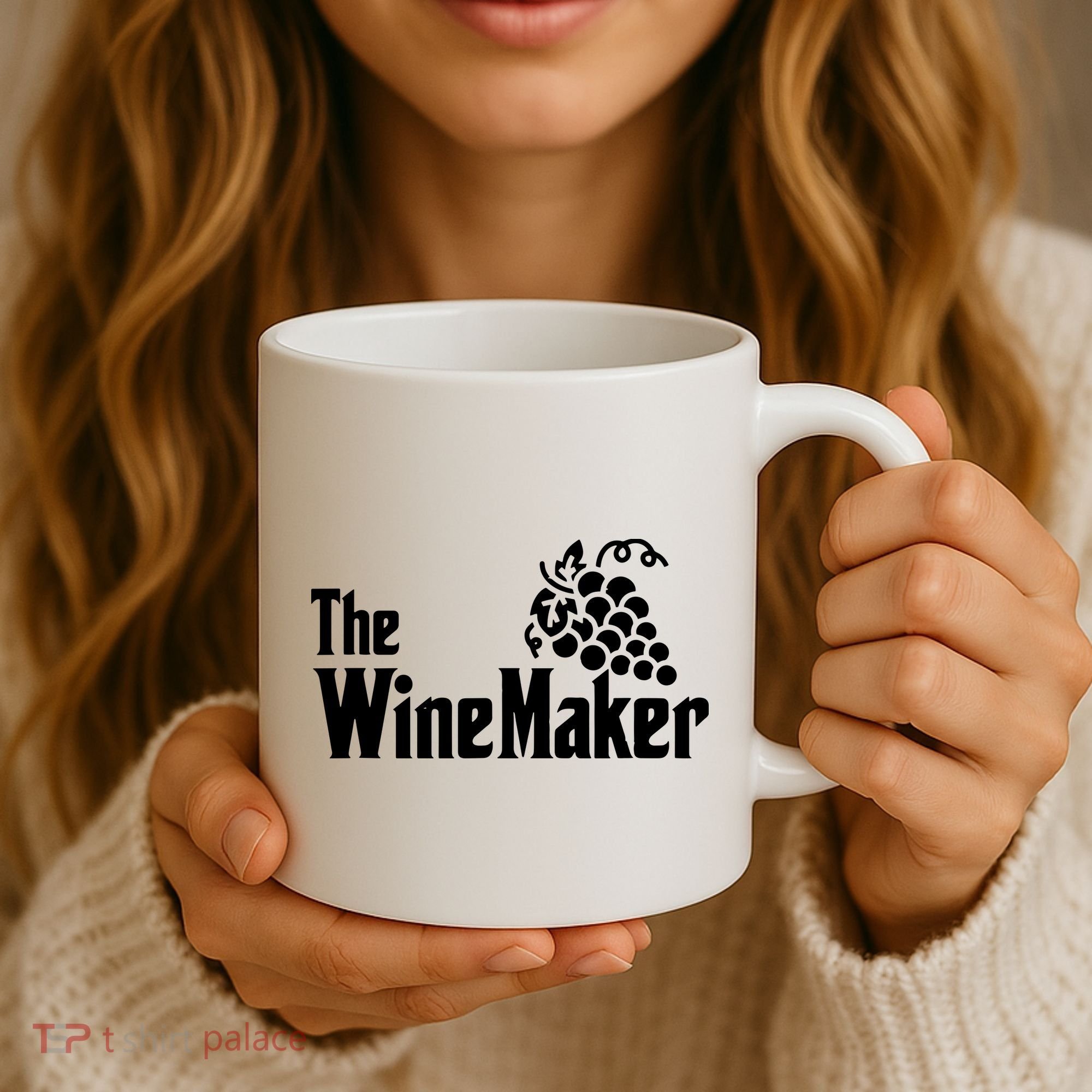 The Wine Maker Vinyard Winery Wine Making Grapes Winemaker Coffee Mug