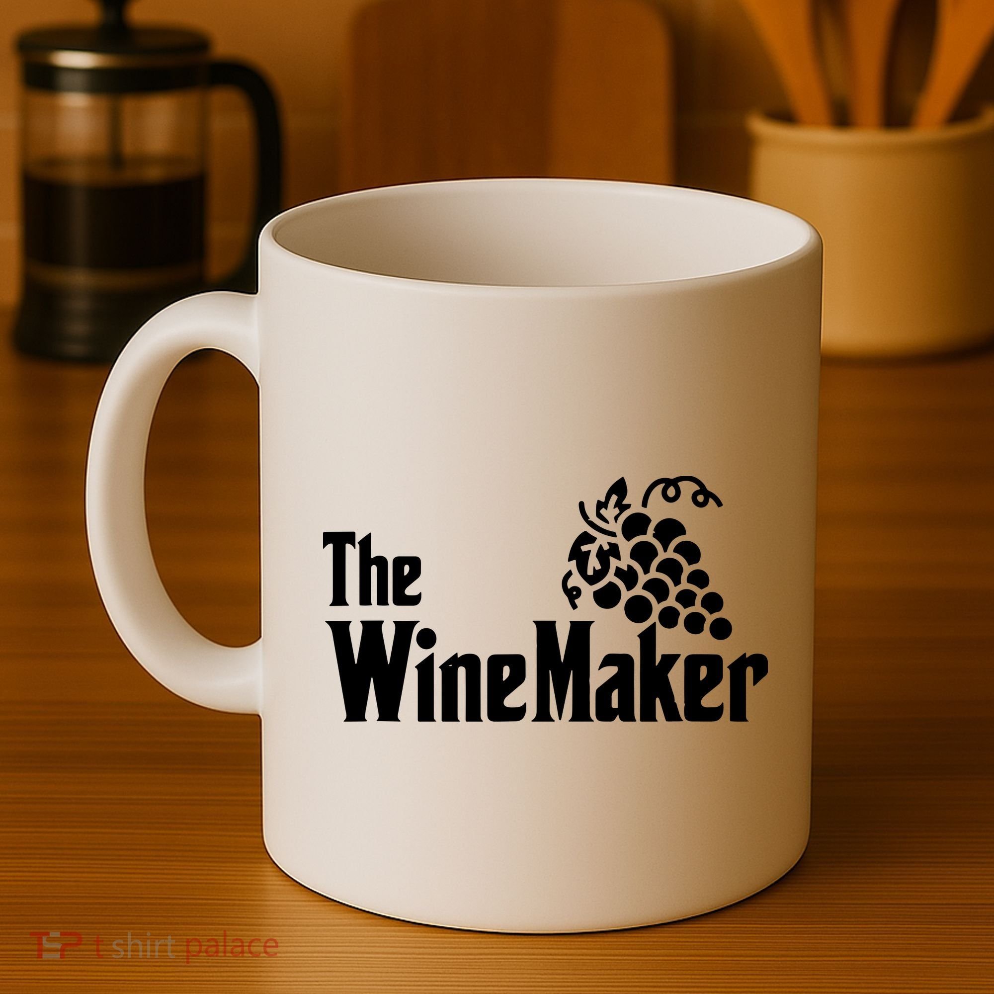 The Wine Maker Vinyard Winery Wine Making Grapes Winemaker Coffee Mug