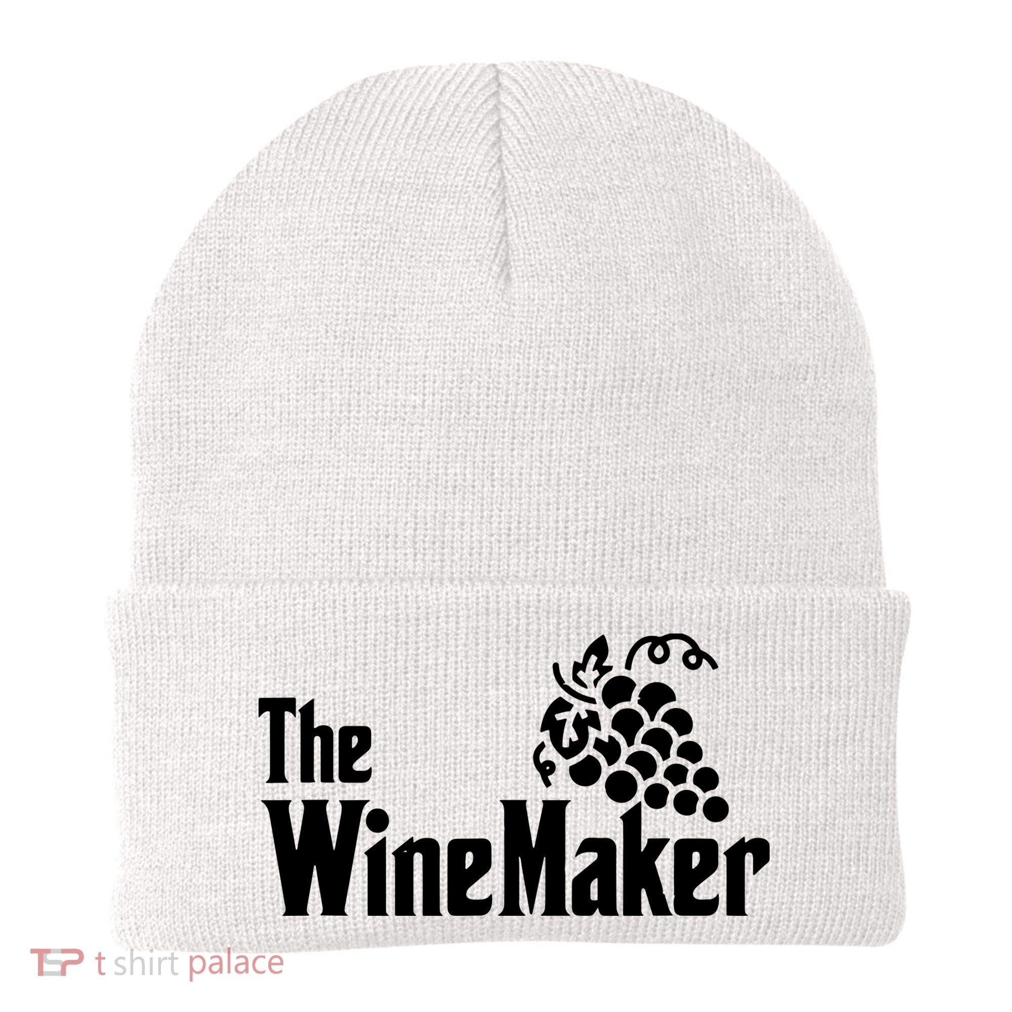 The Wine Maker Vinyard Winery Wine Making Grapes Winemaker Beanie