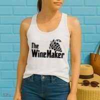 The Wine Maker Vinyard Winery Wine Making Grapes Winemaker Women's Tank Top thumb 2