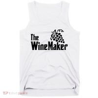 The Wine Maker Vinyard Winery Wine Making Grapes Winemaker Tank Top thumb 0