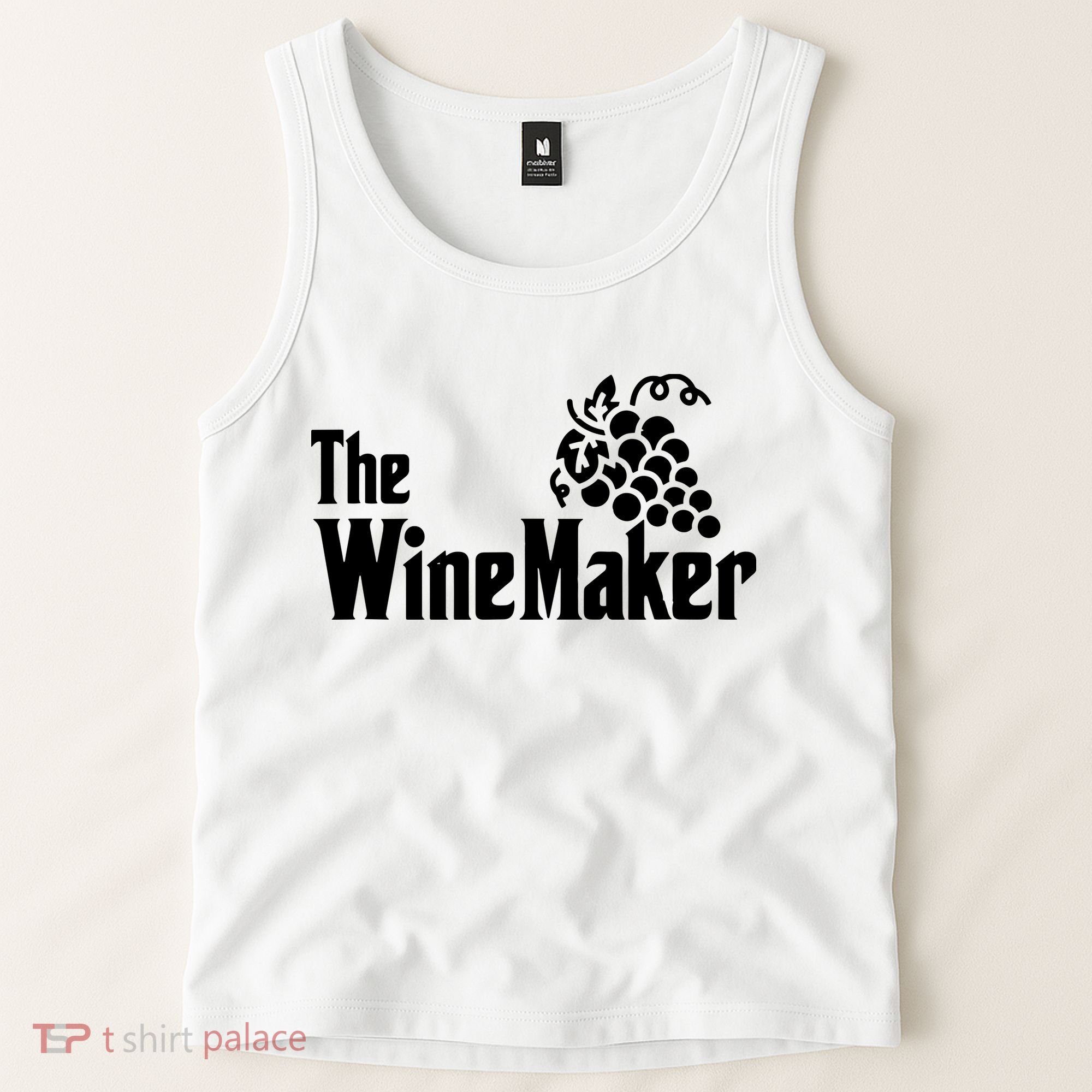 The Wine Maker Vinyard Winery Wine Making Grapes Winemaker Tank Top