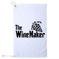 The Wine Maker Vinyard Winery Wine Making Grapes Winemaker Golf Towel thumb 0