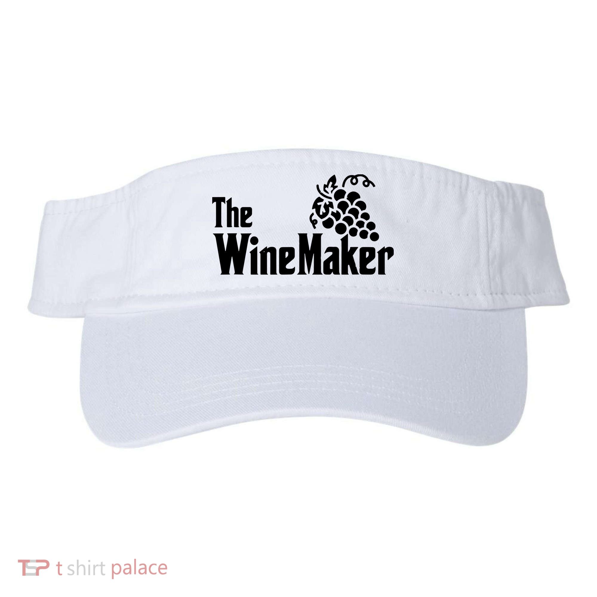 The Wine Maker Vinyard Winery Wine Making Grapes Winemaker Visor