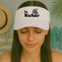 The Wine Maker Vinyard Winery Wine Making Grapes Winemaker Visor thumb 2