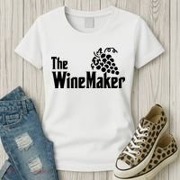 The Wine Maker Vinyard Winery Wine Making Grapes Winemaker Women's T-Shirt thumb 3
