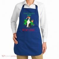 That Wasn't Me Meowy Catmas Funny Cat Cute Christmas Gift Apron thumb 2