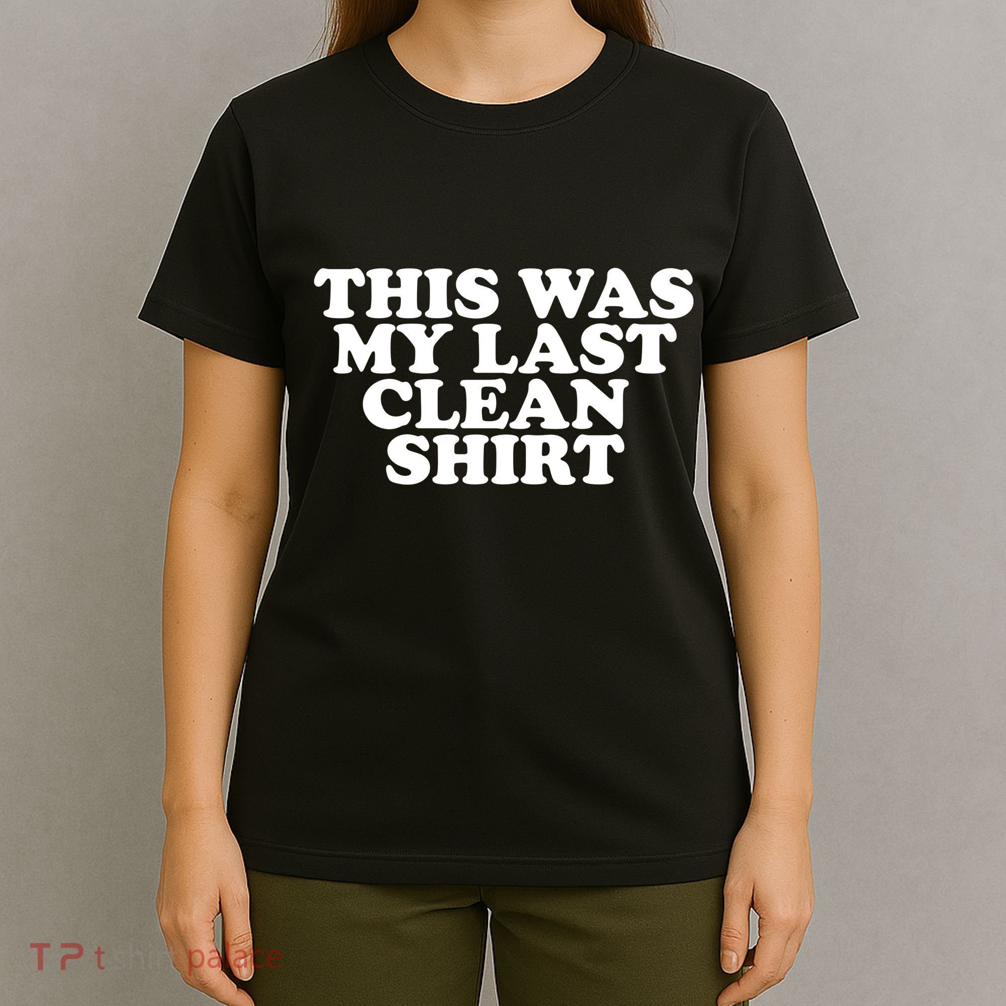 This Was My Last Clean T-Shirt