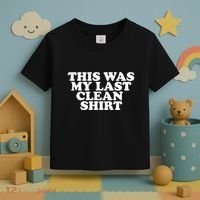 This Was My Last Clean Toddler T-Shirt thumb 3