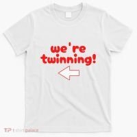 Twinning With My Bestie Spirit Week Twin Day Best Friend T-Shirt thumb 0