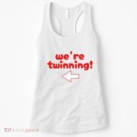 Twinning With My Bestie Spirit Week Twin Day Best Friend Women's Tank Top thumb 0