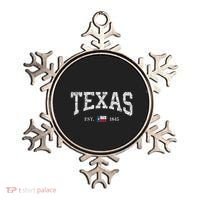 Texas Women Men Kids Texas State Map Flag Distressed Ornament thumb 0