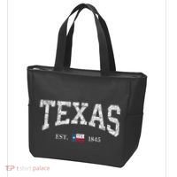 Texas Women Men Kids Texas State Map Flag Distressed Tote Bag thumb 3