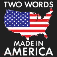 Two Words Made In America Women's Sweatshirt thumb 2