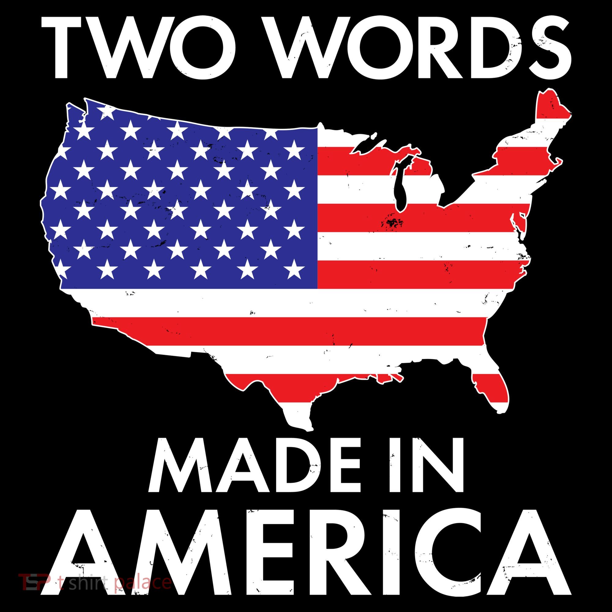 Two Words Made In America Backpack