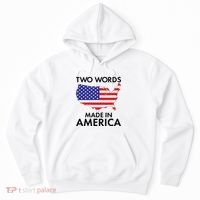 Two Words Made In America Hoodie thumb 0