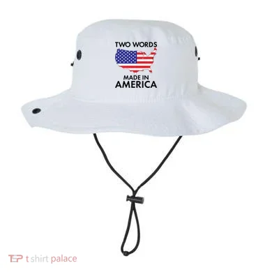 Two Words Made In America Bucket Hat