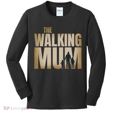 The Walking Mum Kids Long Sleeve Shirt