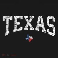 Texas Women Men Kids Texas State Map Flag Distressed Mousepad thumb 1