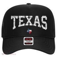Texas Women Men Kids Texas State Map Flag Distressed Hat thumb 0