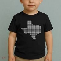 Texas Women Men Kids Texas State Map Made Of Hearts Toddler T-Shirt thumb 2