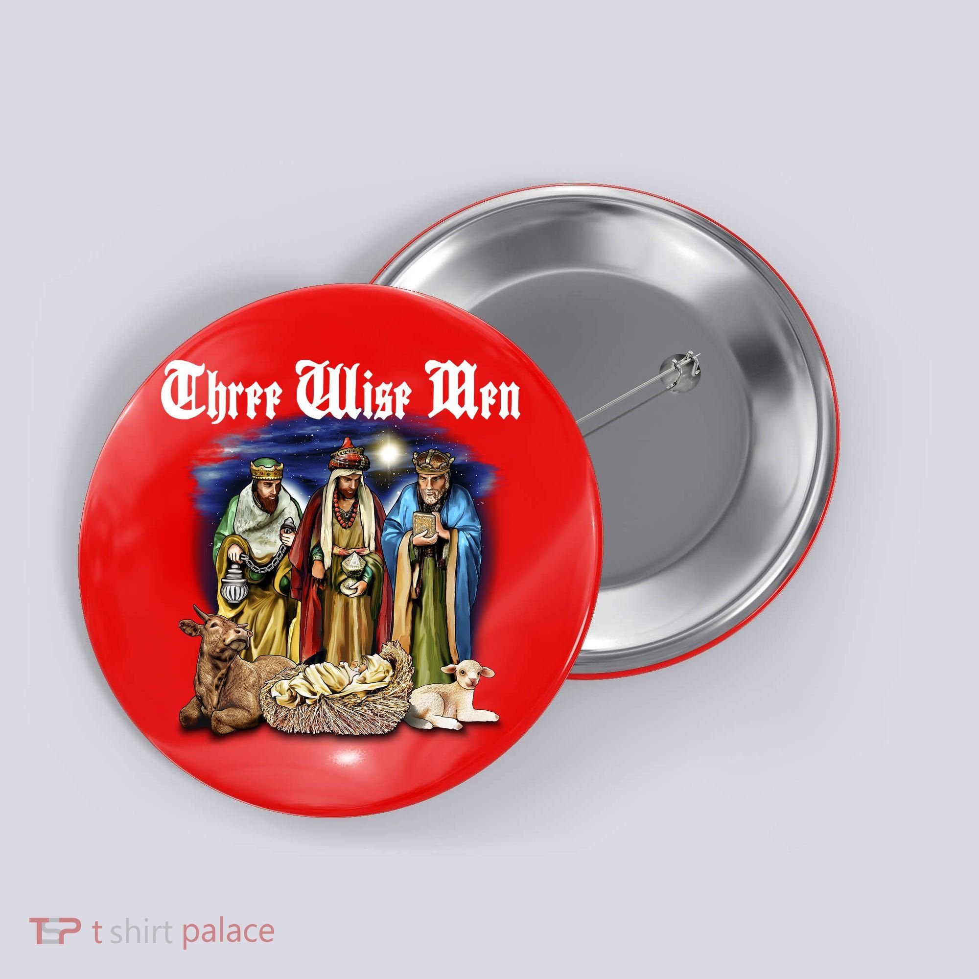 Three Wise Men Button