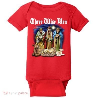 Three Wise Men Baby Bodysuit