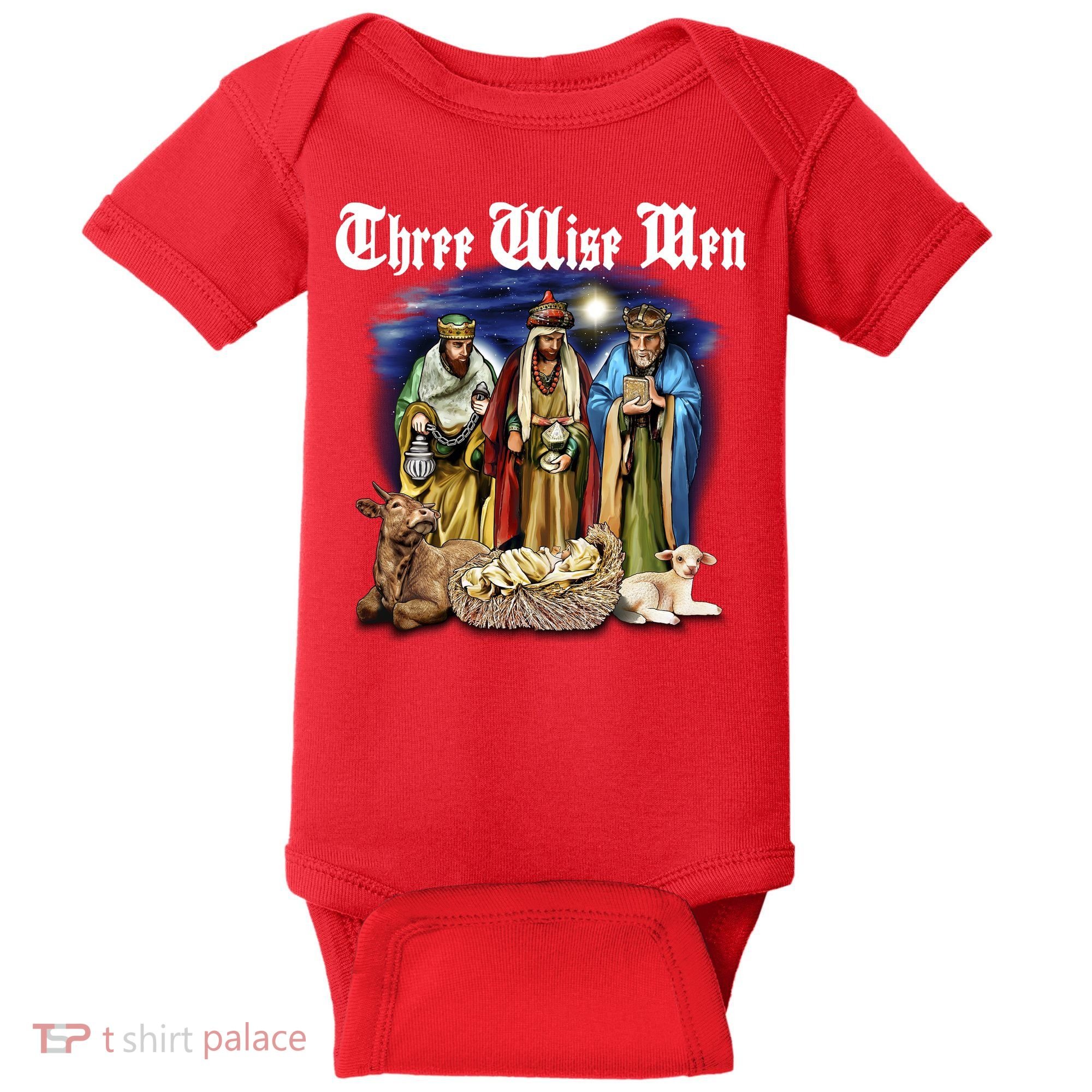 Three Wise Men Baby Bodysuit