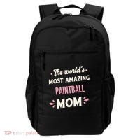 The World's Most Amazing Paintball Mom Gift Backpack thumb 0