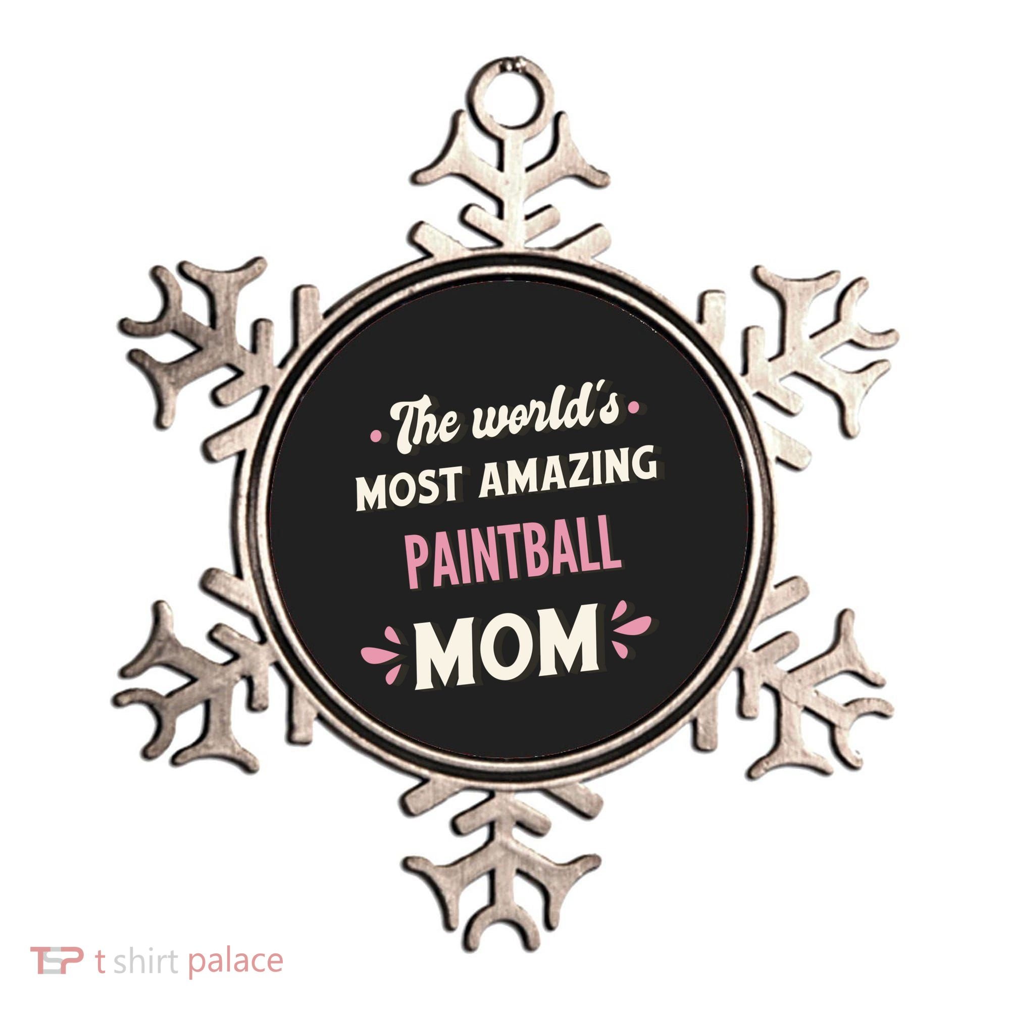 The World's Most Amazing Paintball Mom Gift Ornament