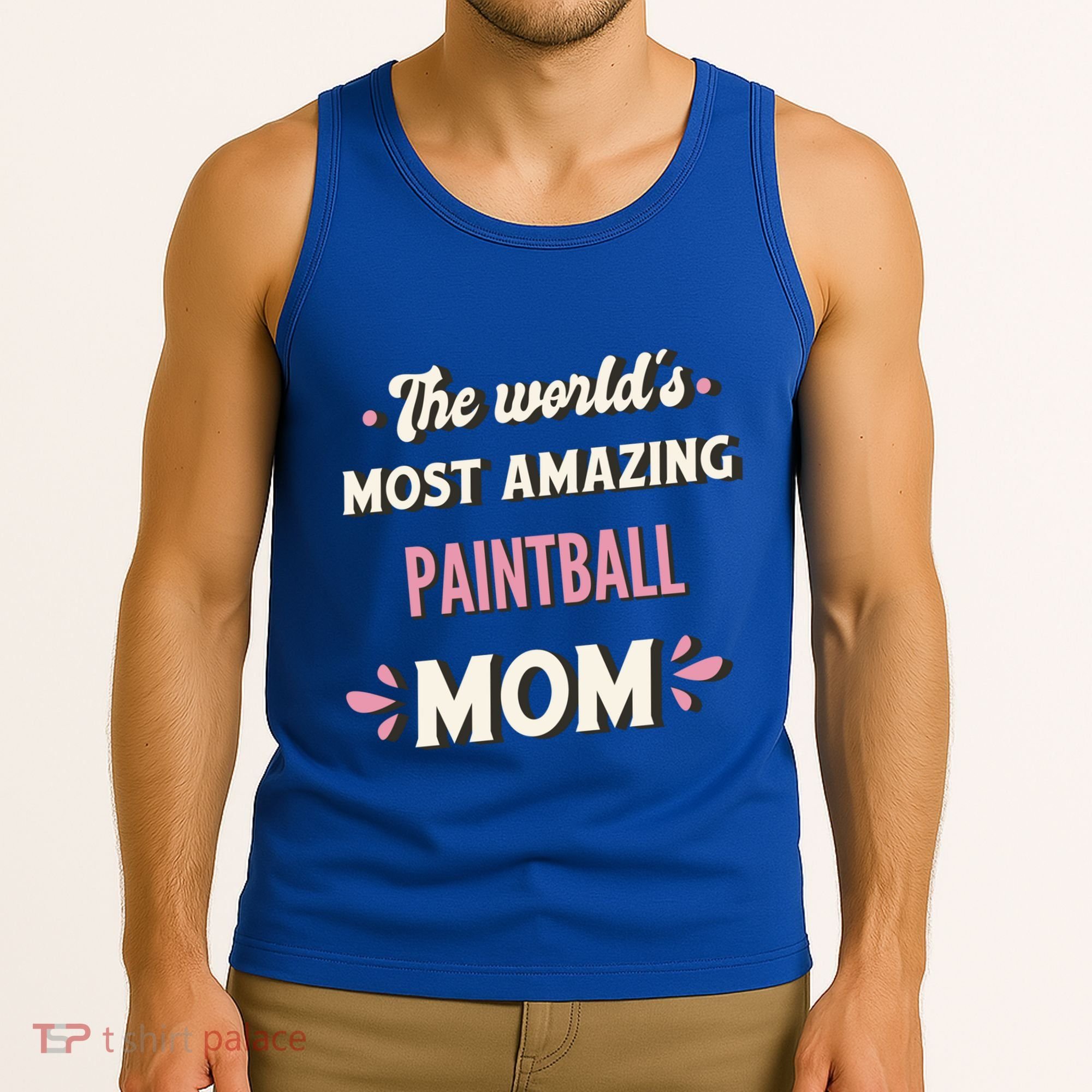 The World's Most Amazing Paintball Mom Gift Tank Top