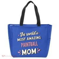 The World's Most Amazing Paintball Mom Gift Tote Bag thumb 0
